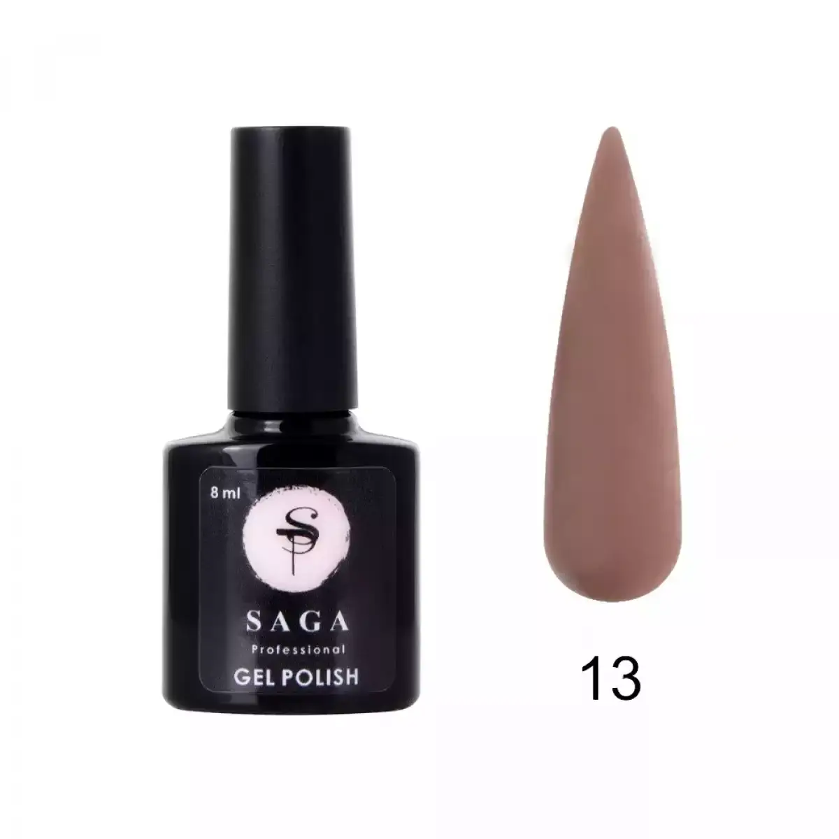 

База камуфляж Saga Professional Color Base №13 темный беж 8 мл