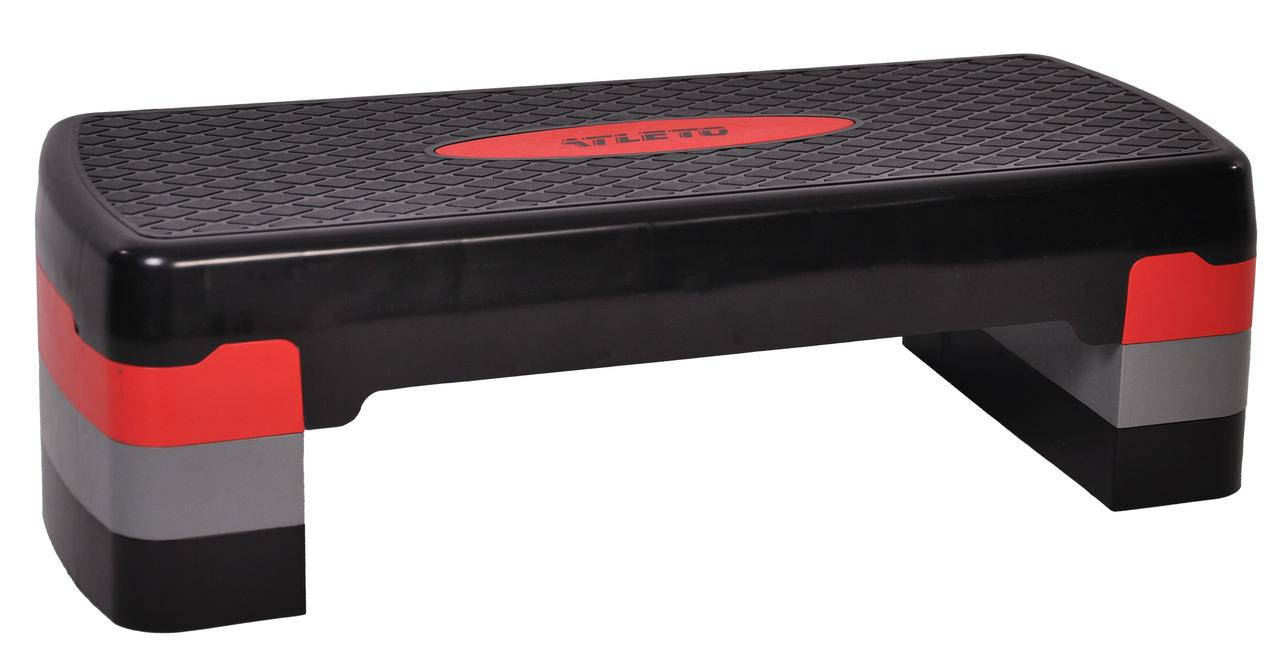 

Степ-платформа Atleto 47045 3 ступеньки, 68-28-10,15,20 см
