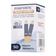 

Тест смужки Diagnostic Gold Strip 50 шт