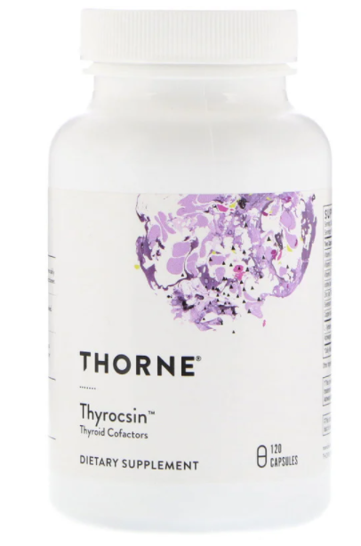 

Поддержка щитовидной железы, Thorne Research, 120 кап.