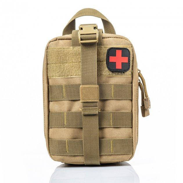 

Подсумок аптечки медицинской Molle TacMed без наполнения Coyote