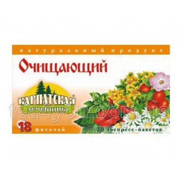 

Чай "Карпатська Лiчниця" Очищуючий 20п