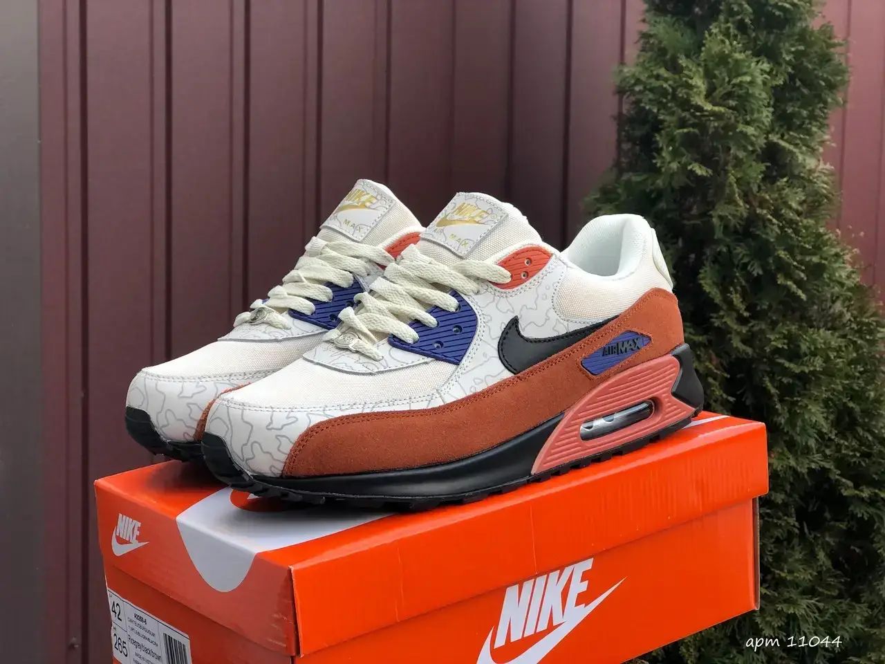 

Кроссовки мужские Nike Air Max 90 [41 - 46 р.] (46 - 29.3 см), Разные цвета