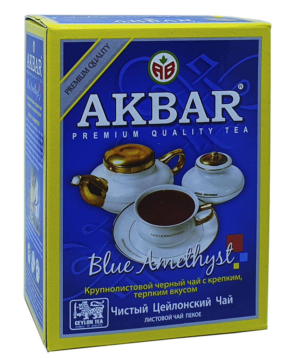 

Чай черный Akbar Голубой Аметист 100 г (956)