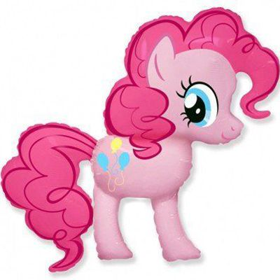 

Фольгированный шарик Flexmetal (92х104 см) my little pony Пони Пинки Пай розовый, Разные цвета