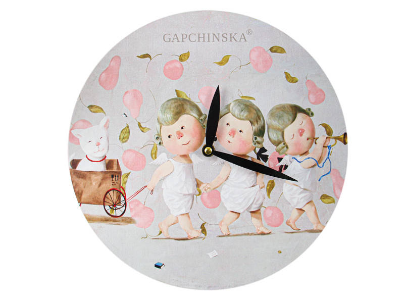 

Часы настенные Gapchinska Мы везем с собой кота 29 см 924-668