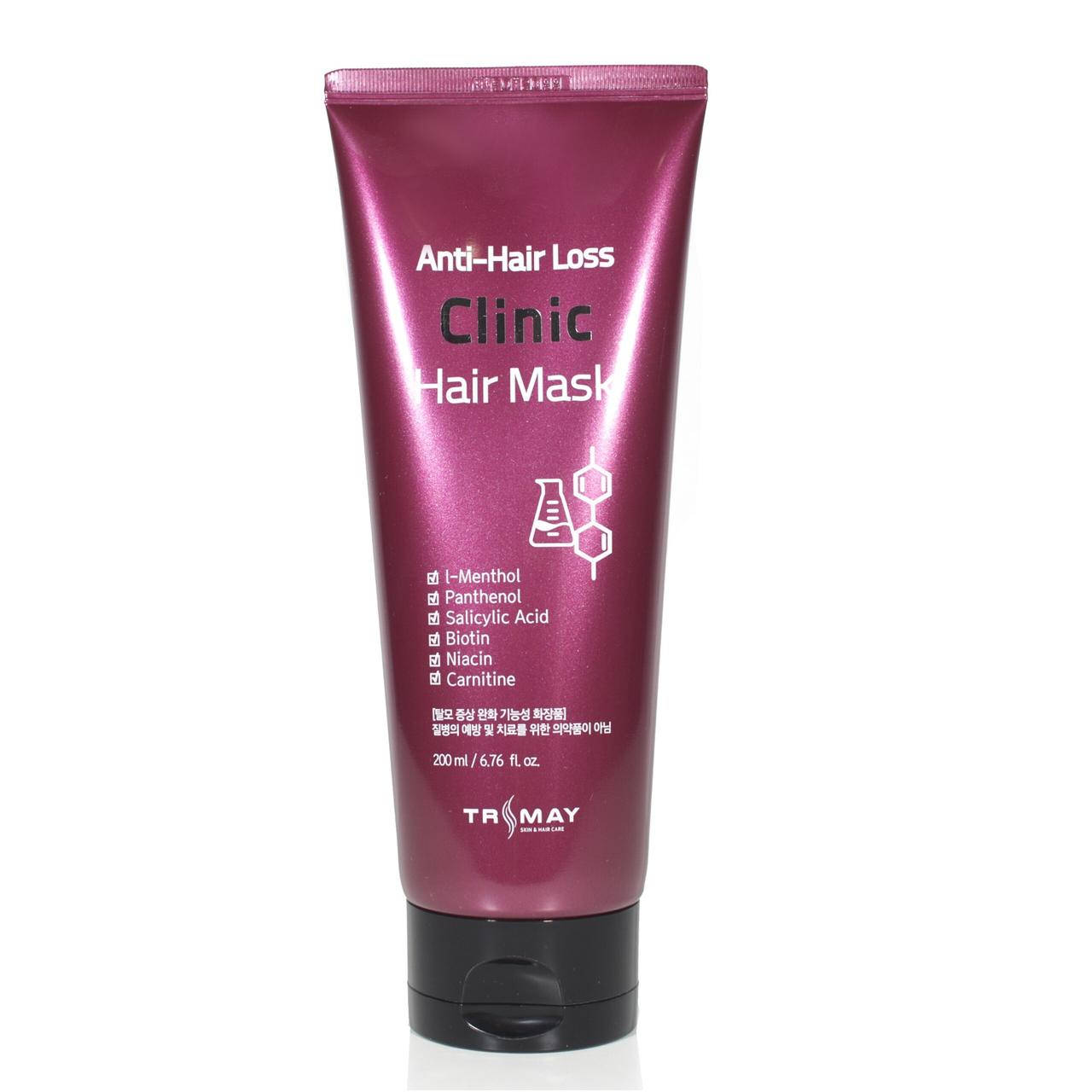 

Пептидная маска против выпадения волос Trimay Anti Hair Loss Clinic Hair Mask 200 мл