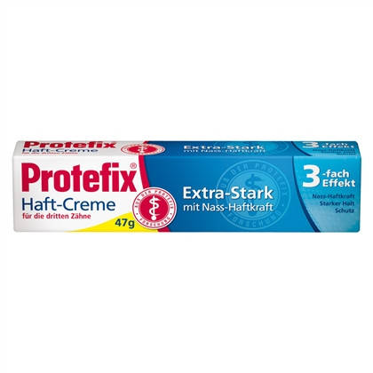 

Protefix Haft-Creme Extra Stark - Крем-клей для зубных протезов