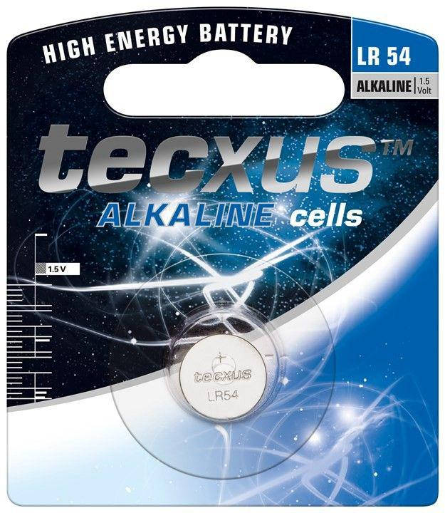 

Аксесуари мобільні Батарейка Tecxus LR54 75mAh x1шт Alkaline(75.02.3735)