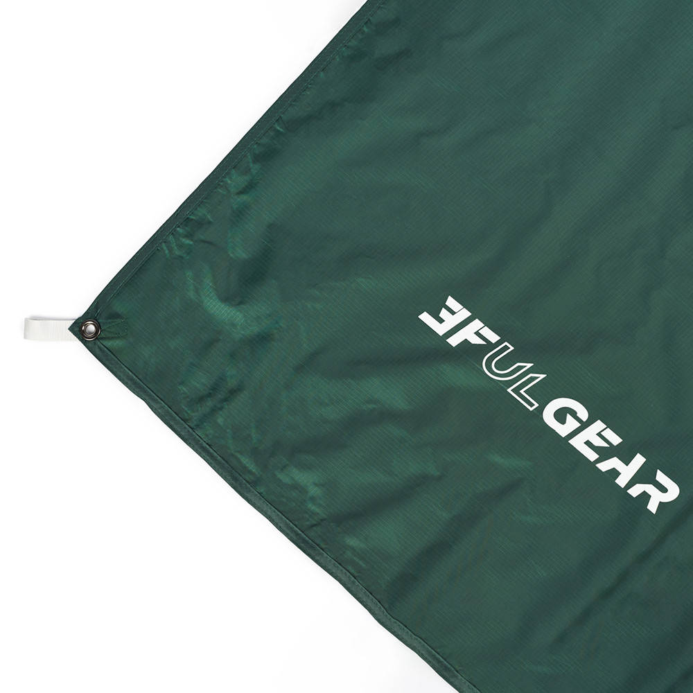 

Тент 3F Ul Gear 210T Tarp 4*3 Plus 2(з 2 жердинами) Зелений