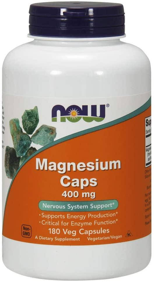 

Now Foods Magnesium Caps 400 mg 180 капсул