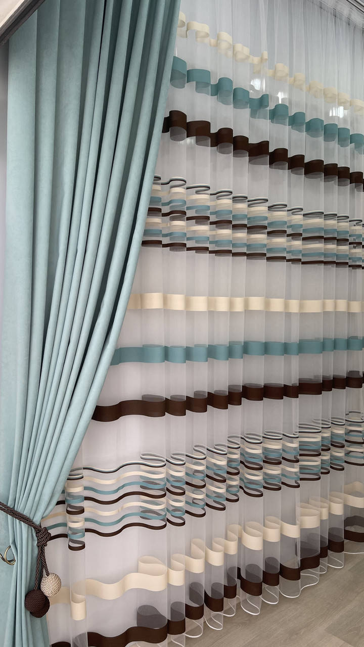 

Тюль основа сетка, Бежевый