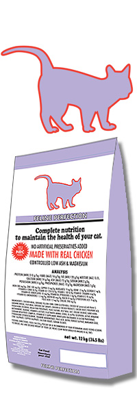 

Feline Perfection корм для кошек профилактика мочекаменной 15кг (белый мешок,Канада)
