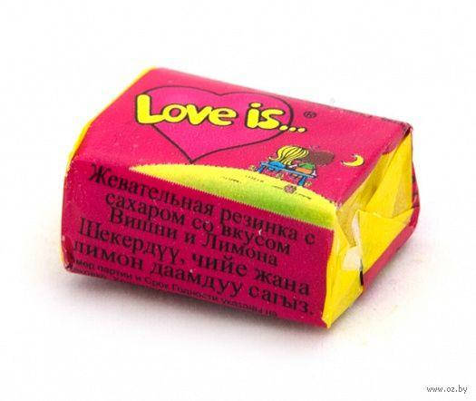 

Жвачка Love is Вишня- Лимон