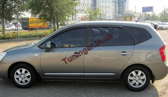 

Ветровики, дефлекторы окон Kia Carens 2006-2012 (AutocloverA096)