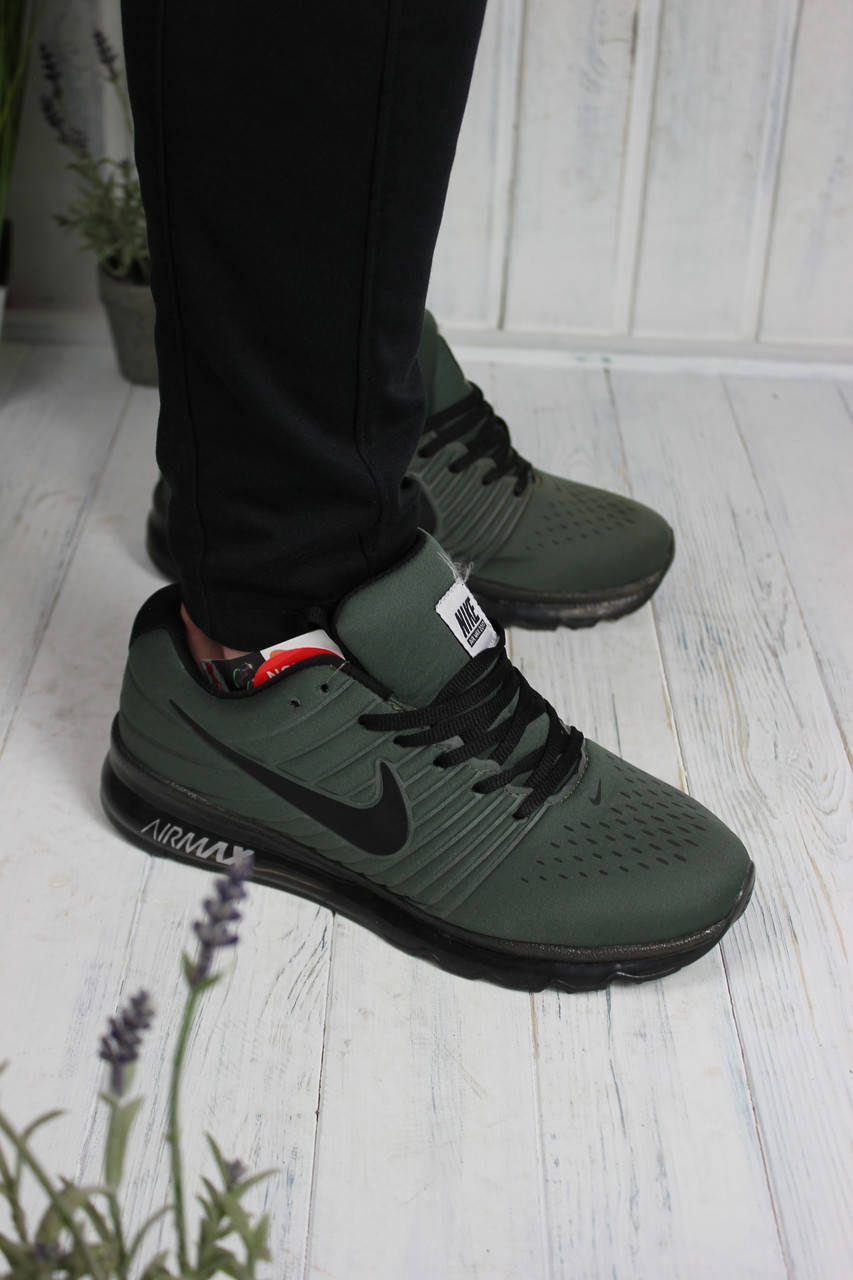 

Кроссовки мужские Nike Air Max хаки на силиконовой подошве (последний размер 43)