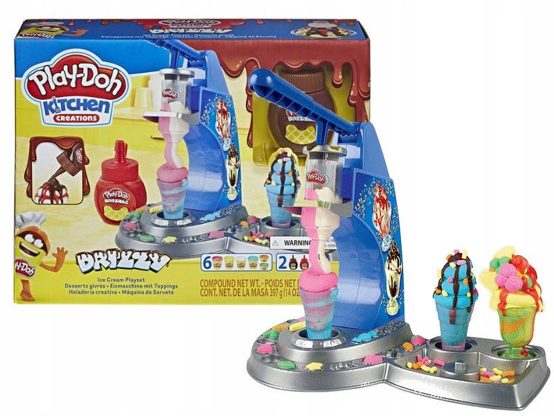 

Игровой набор Плей-до Мороженое с глазурью Play-Doh Hasbro (E6688)