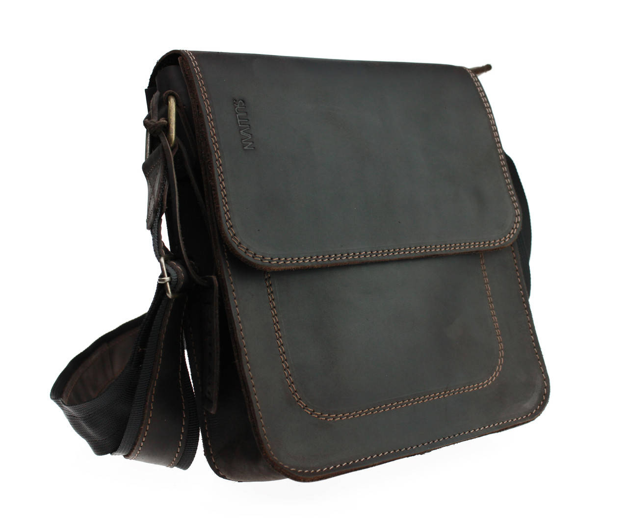 

Сумка мужская кожаная на плечо SULLIVAN smvp110(30) коричневая, Коричневый