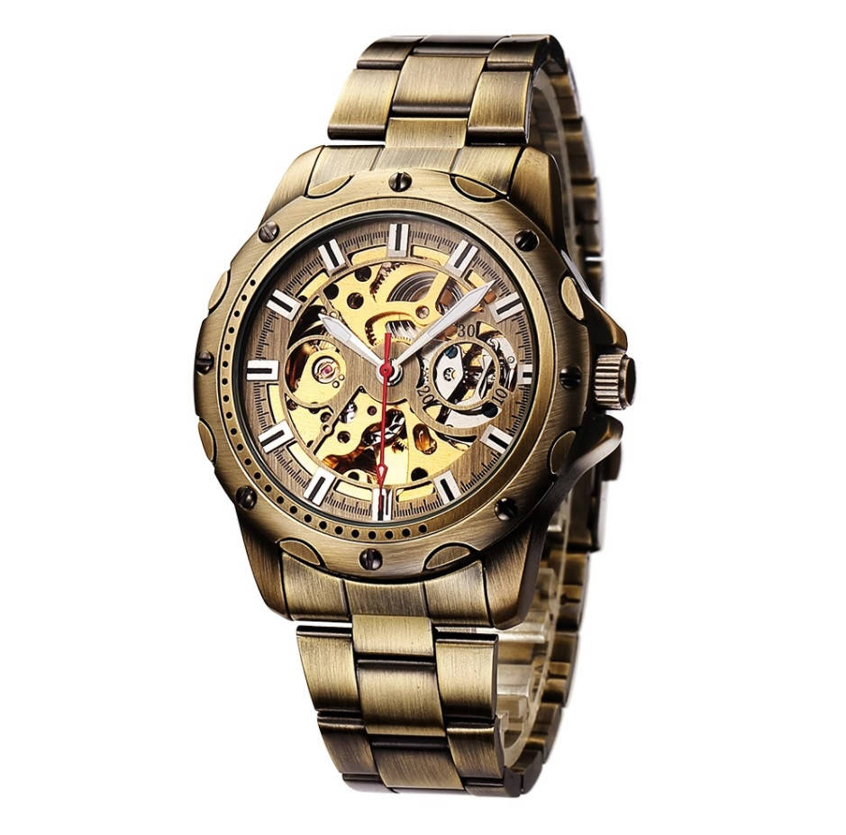 

Механические часы с автоподзаводом Winner Shenhua, мужские наручные часы виннер скелетон