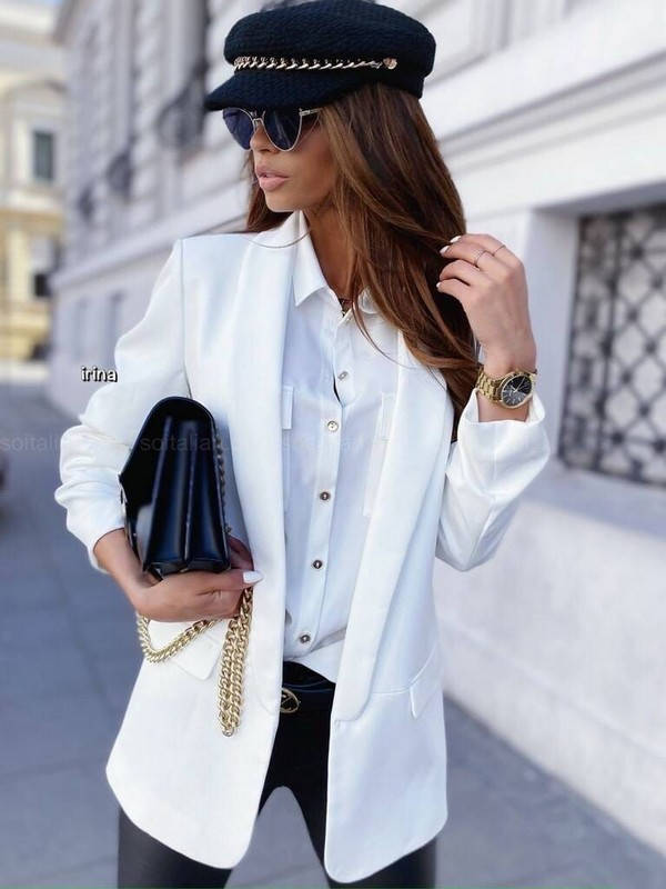 

Пиджак женский классический удлиненный стильный, размеры S-L(9цв)"IRINA" недорого от прямого поставщика