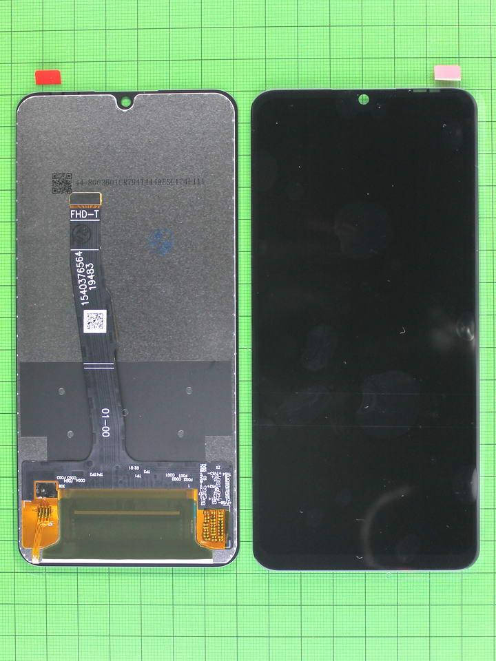 

Дисплей Huawei P30 Lite з сенсором, чорний self-welded, Черный