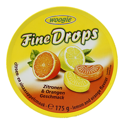 

Льодяники Дропс лимон-апельсин Drops lemon-orange 200g 10шт/ящ (Код : 00-00006052)