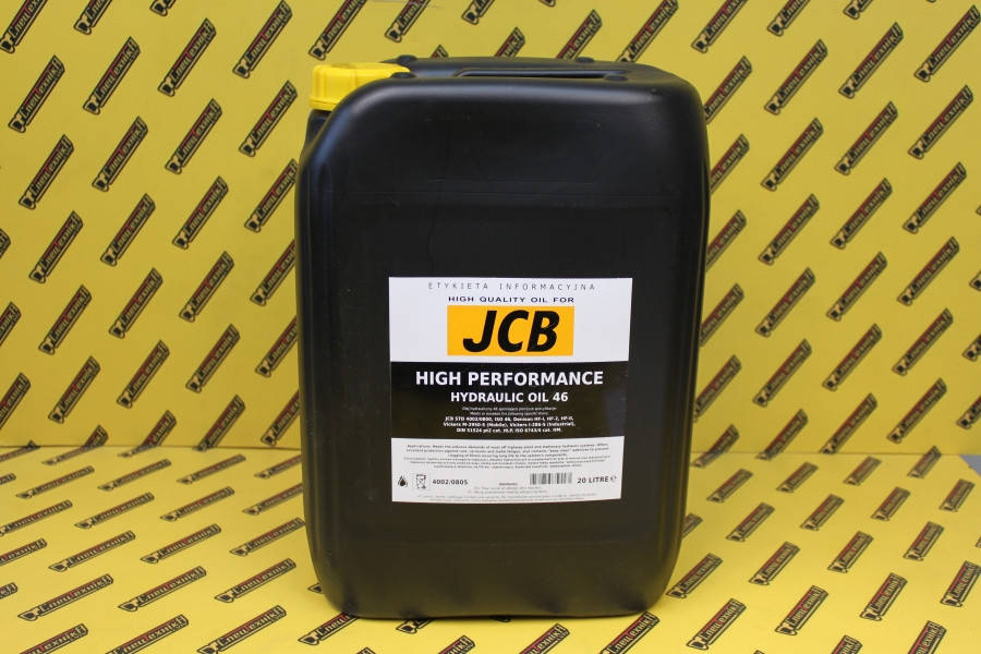 

4002/0805 Масло гидравлическое JCB HIgh Performance Hydrailic Oil 46 (оригинал) 20 л.