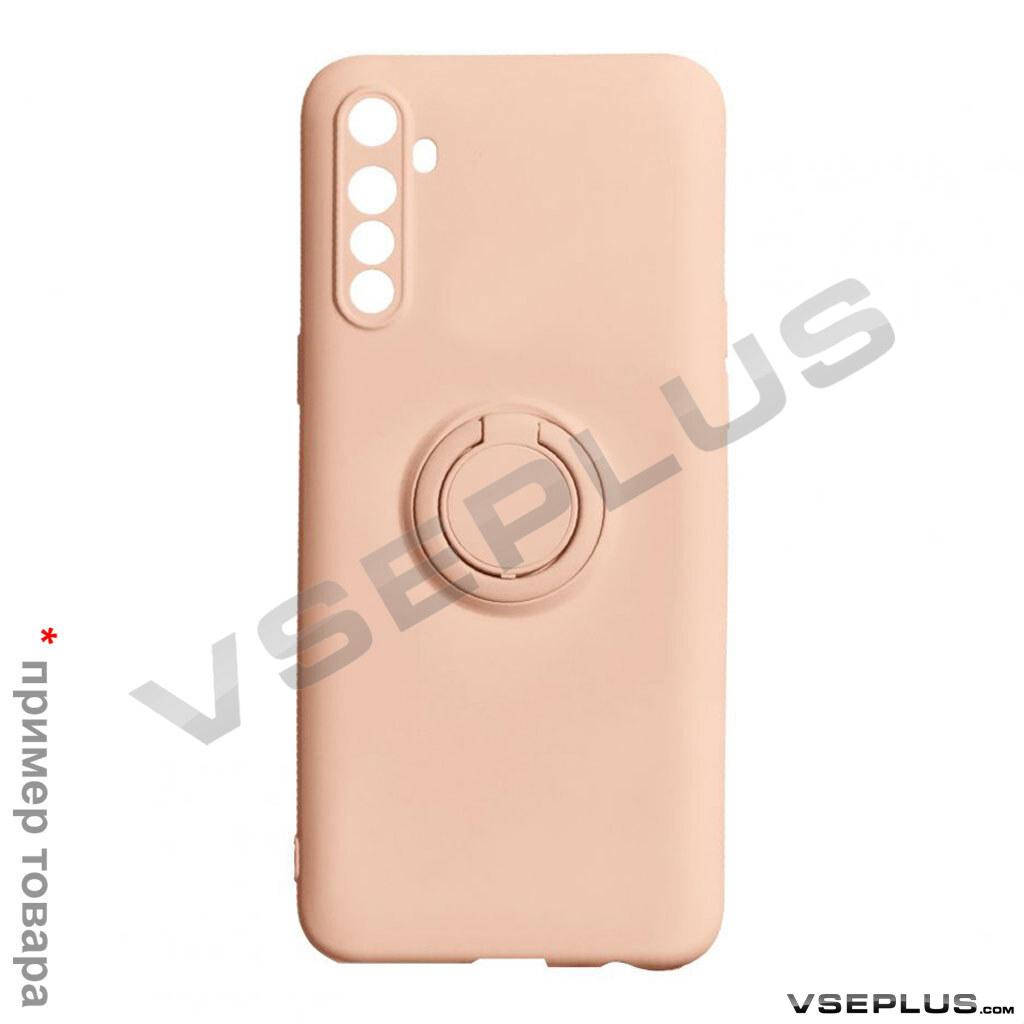

Чехол (накладка) OPPO Realme 6, Ring Color, персиковый