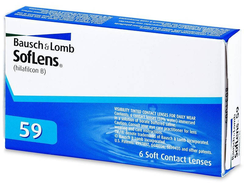 

Контактные линзы SofLens 59 6 шт (Baush+Lomb)