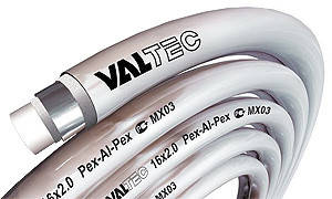 

Металлопластиковая труба Valtec 20, Белый
