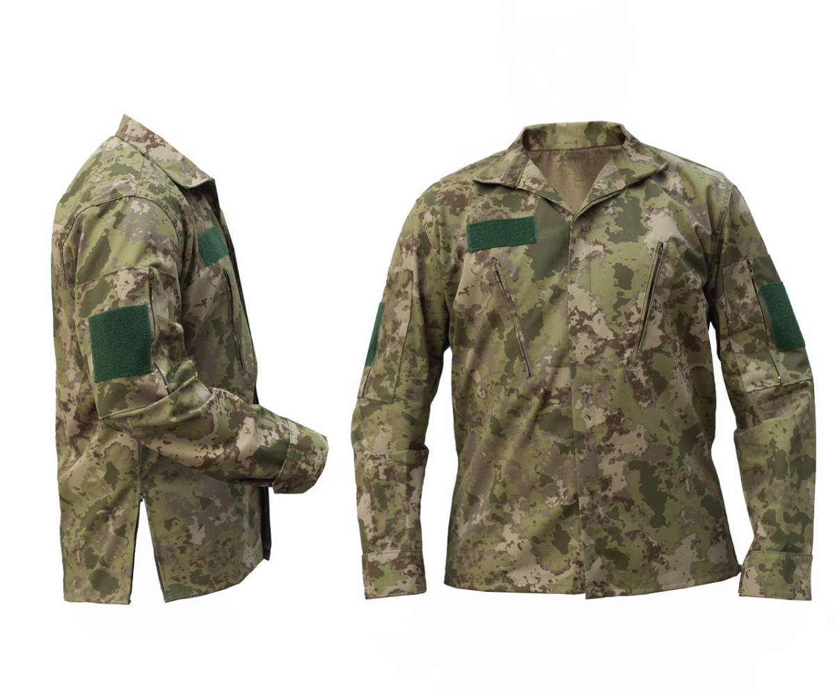 

Китель летний мужской военный тактический мультикам ВСУ (ЗСУ) Турция S 6973 хаки