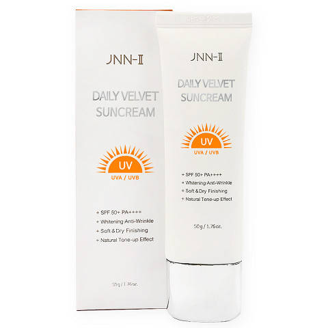 

JNN-II Daily Velvet Sun Cream SPF 50+ PA++++ Многофункциональный солнцезащитны крем