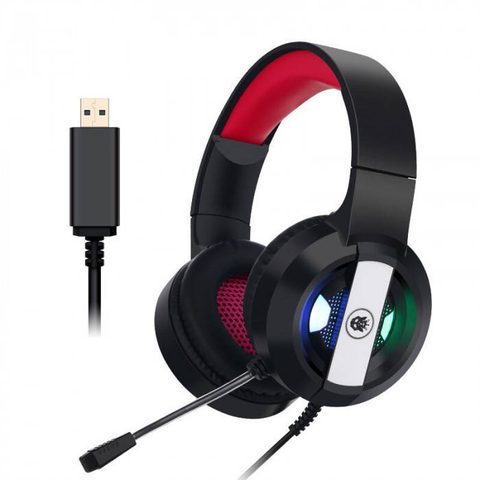 

Игровые наушники с микрофоном и RGB подсветкой MISDE A8 гарнитура