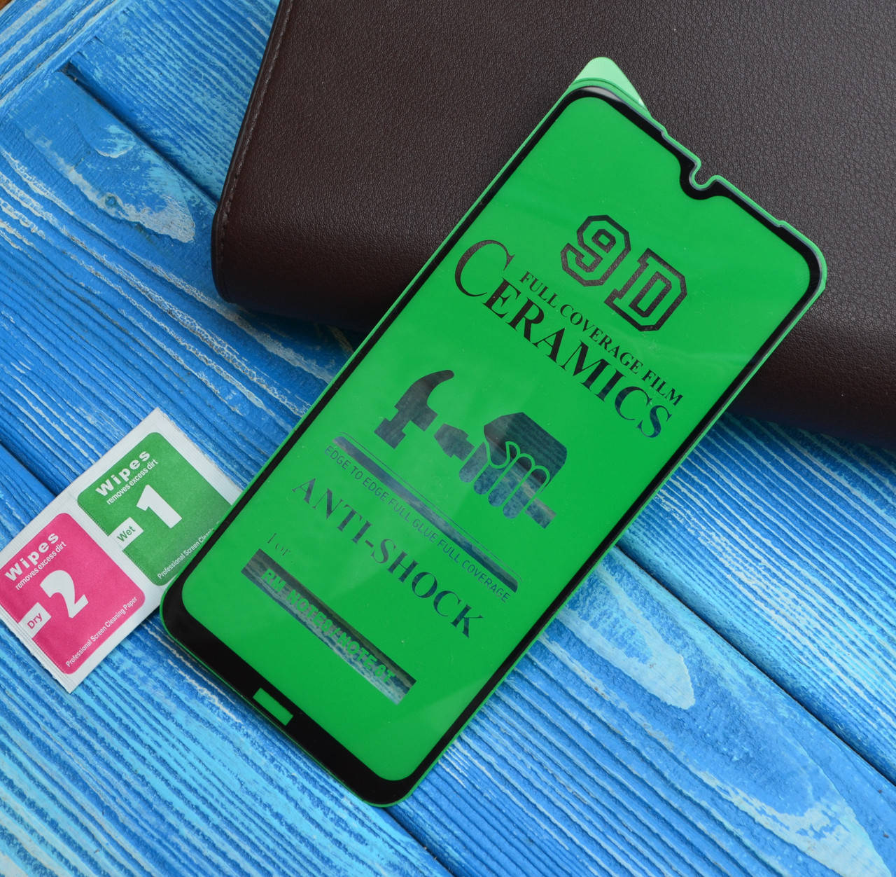 

Гибкое 9D стекло Ceramic для Xiaomi Redmi Note 8 / 8 (2021), Черный