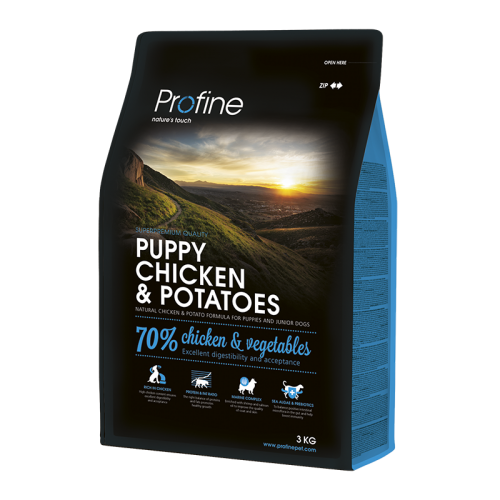 

Profine Puppy Chicken Профайн Сухой корм для щенков с курицей 3 кг