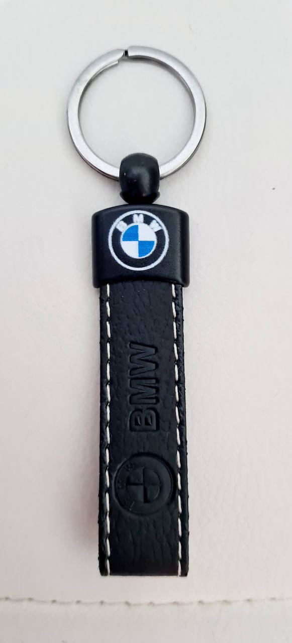 

Брелок автомобильный кожанный для ключей БМВ BMW черный!Качество!Турция! Брелок для ключей авто, Красный
