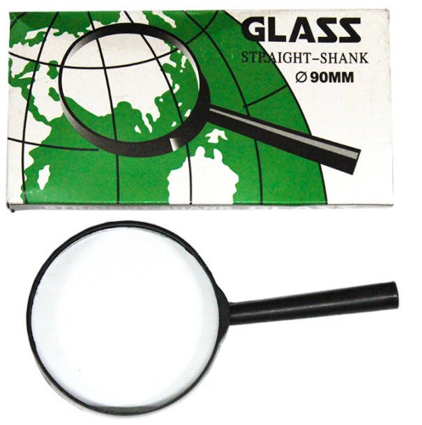 

Лупа 90 мм Glass, Черный