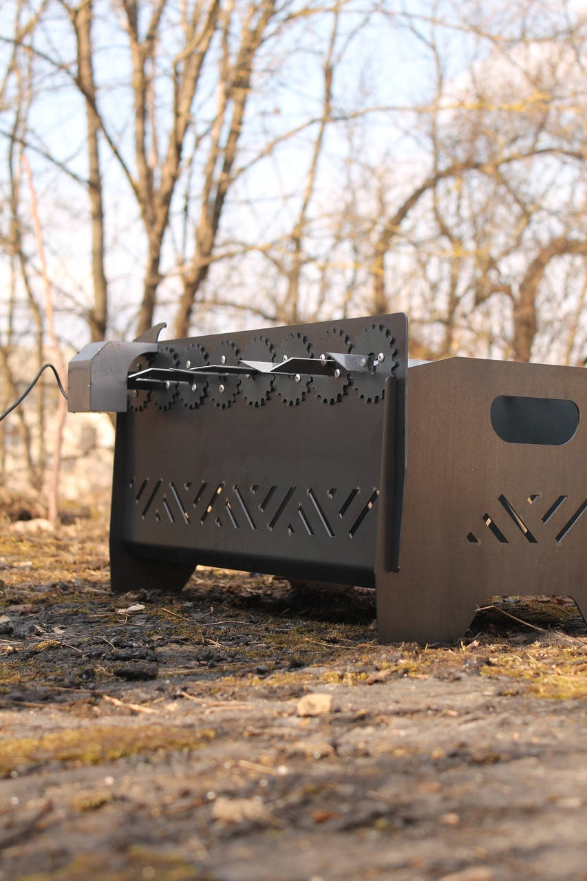 

Мангал автоматический (ленивая шашлычница)