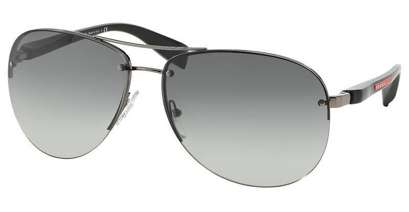 

Солнцезащитные очки Prada PS 56MS 5AV3M1, Серый