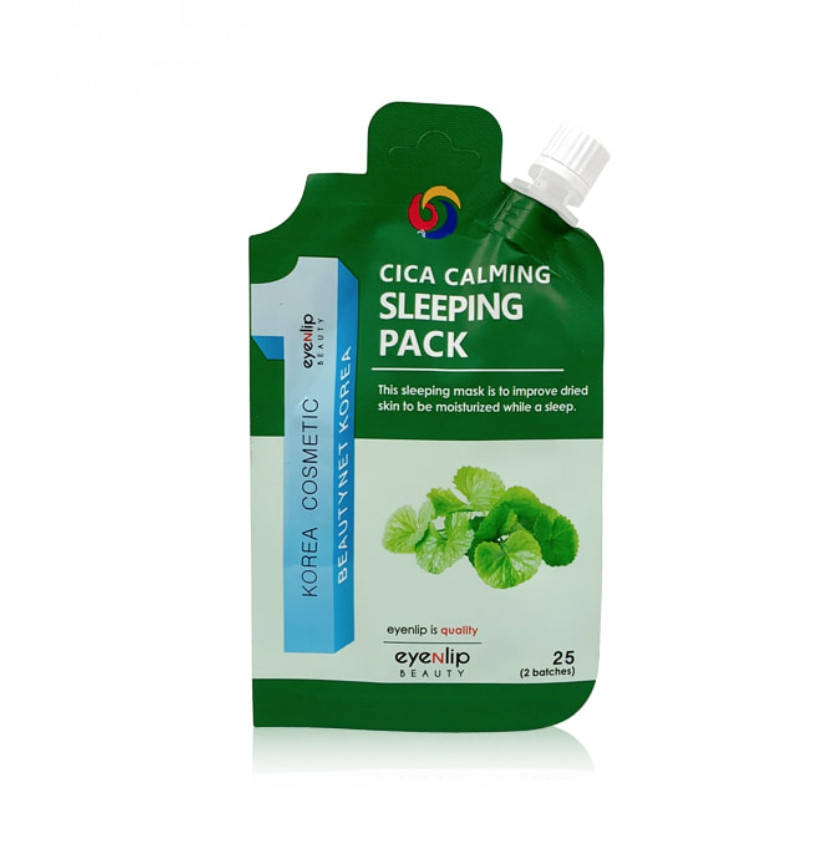 

Маска для лица ночная успокаивающая с экстрактом центеллы EYENLIP Cica Calming Sleeping Pack 25g