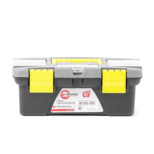 

Ящик для инструмента 10" 250*126*99мм INTERTOOL BX-0310