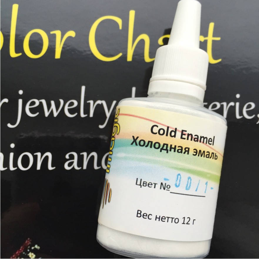 

Глянцевая прозрачная эмаль с блеском кристаллов Cold enamel Brilliant