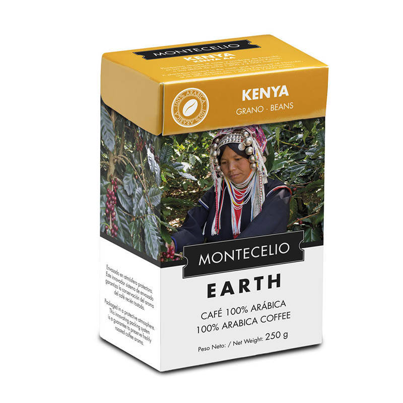 

Кофе Montecelio Арабика Кения АА зерно 250г