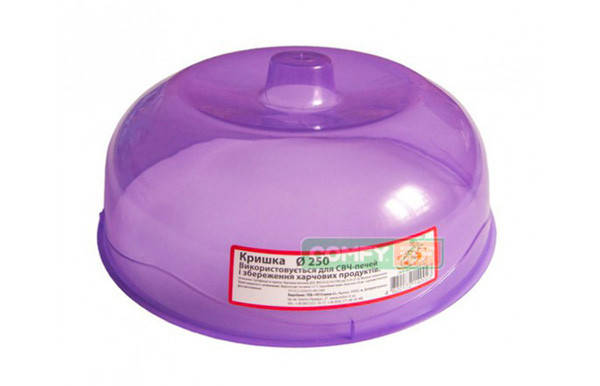 

Крышка для микроволновой печи,цветная,без клапана d=25см
