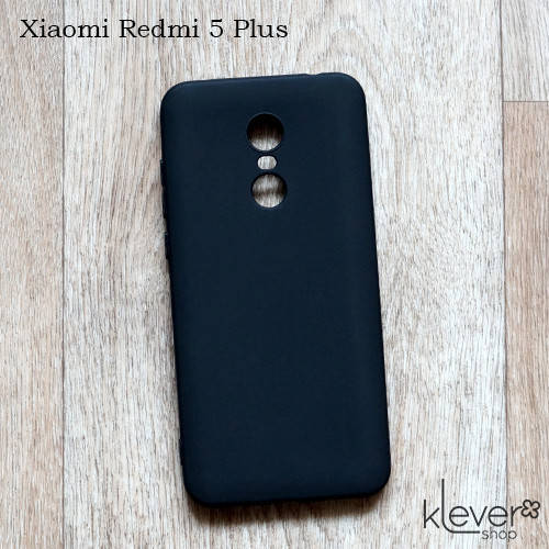 

Силиконовый чехол Candy для Xiaomi Redmi 5 Plus (black), Черный