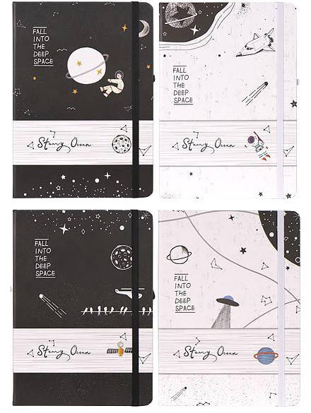 

Блокнот А5 Space МИКС, 80 листов, клетка 3783-6L