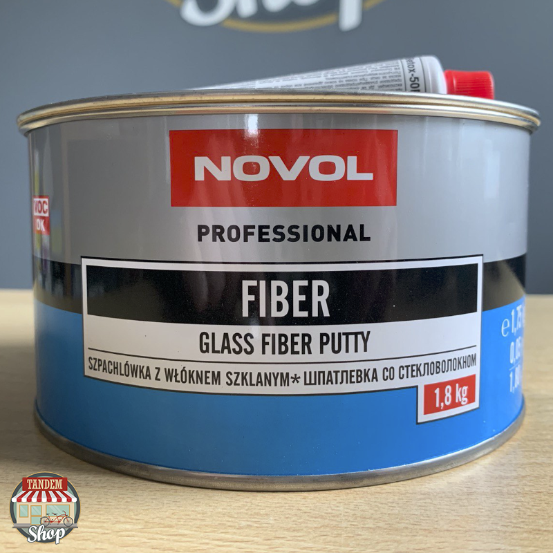 

Шпатлевка со стекловолокном Novol Fiber, 1.8 кг