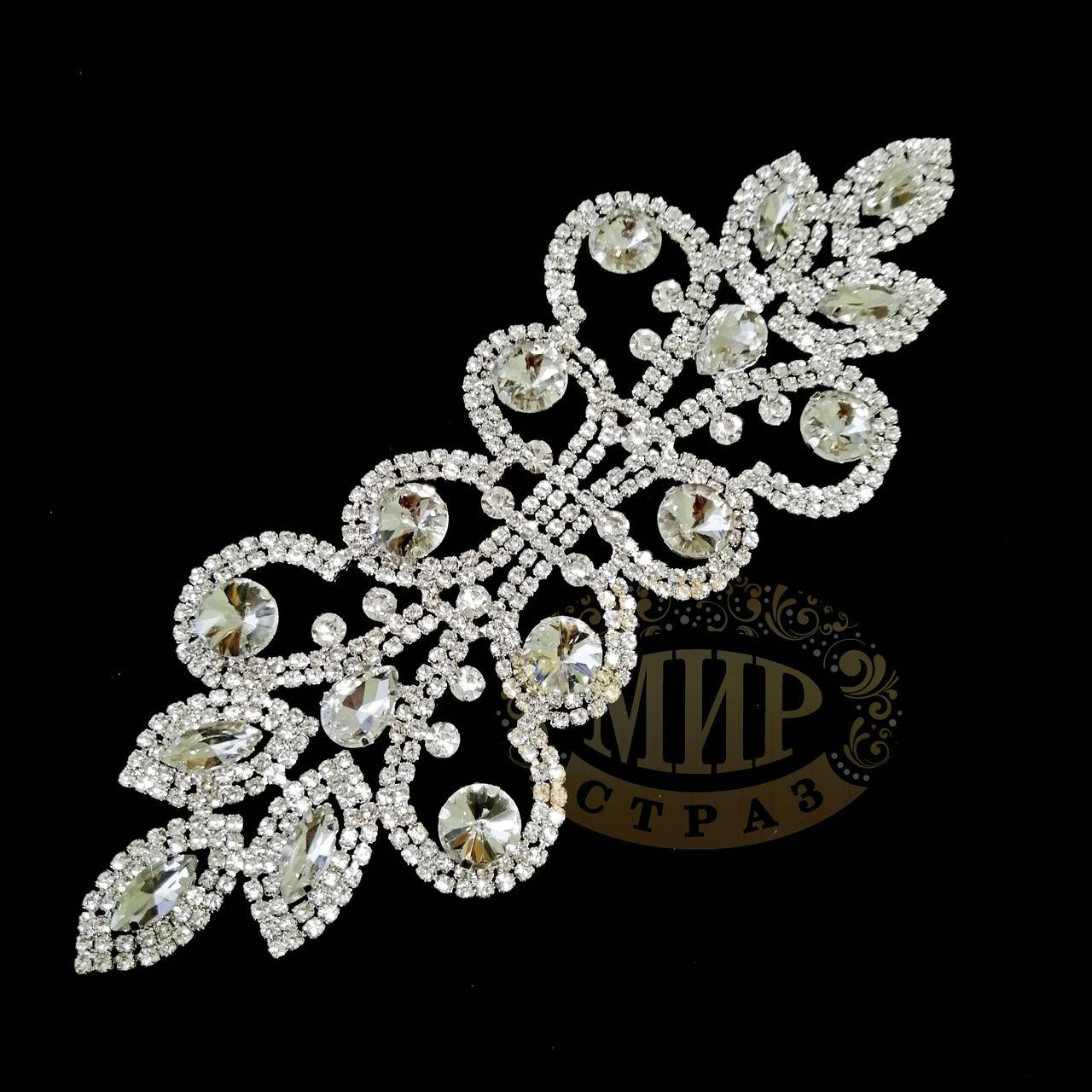 

Хрустальный декор, цвет Crystal, размер 19х7см, 1 шт