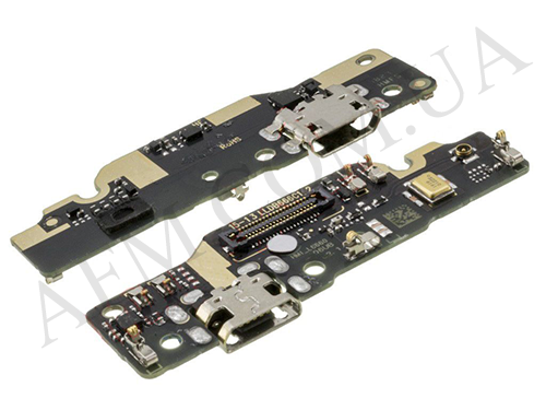 

Шлейф (Flat cable) Xiaomi Redmi Note 6 Pro с разъёмом зарядки, с микрофоном, с платой зарядки