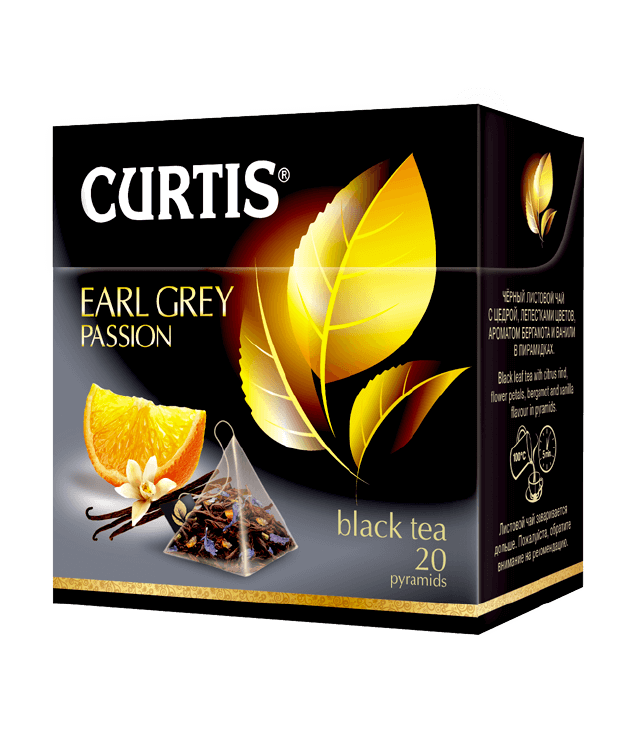 

Curtis Кертис Пирамида Ф/П Passion EARL GREY ** Бергамот *12 (шт) в ящике